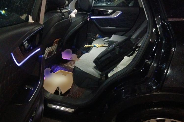 Used Hongqi HS5 2019 2.0T Smart Connect Flagship All-Wheel-Drive Version Left Rear Seat