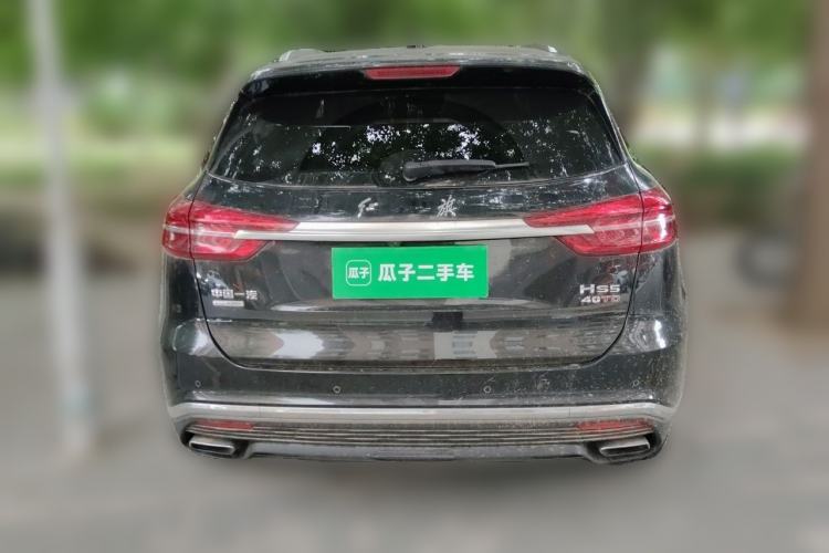 Used Hongqi HS5 2019 2.0T Smart Connect Flagship All-Wheel-Drive Version Rear