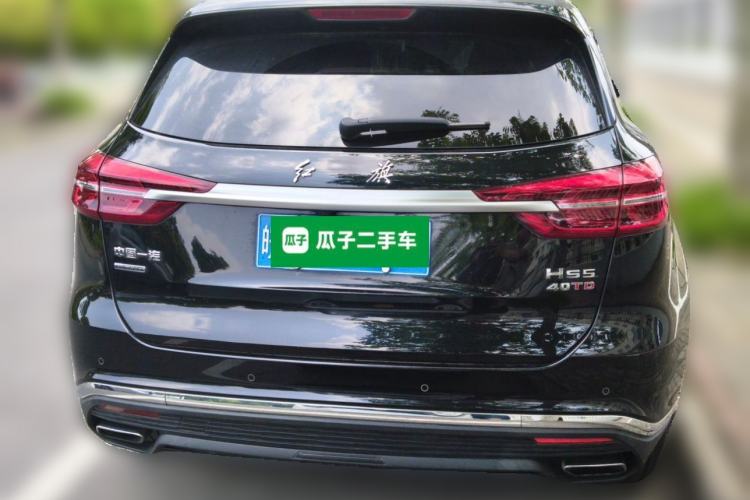 Used Hongqi HS5 2019 2.0T Smart Connect Flagship All-Wheel-Drive Version Rear