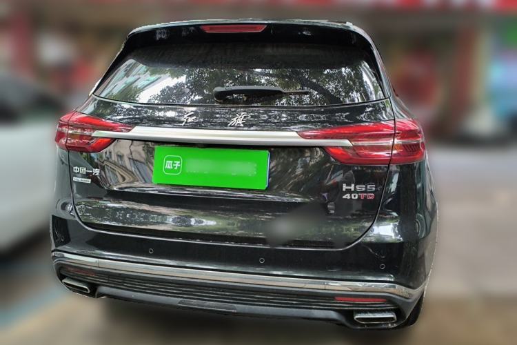 Used Hongqi HS5 2019 2.0T Smart Connect Flagship All-Wheel-Drive Version Rear