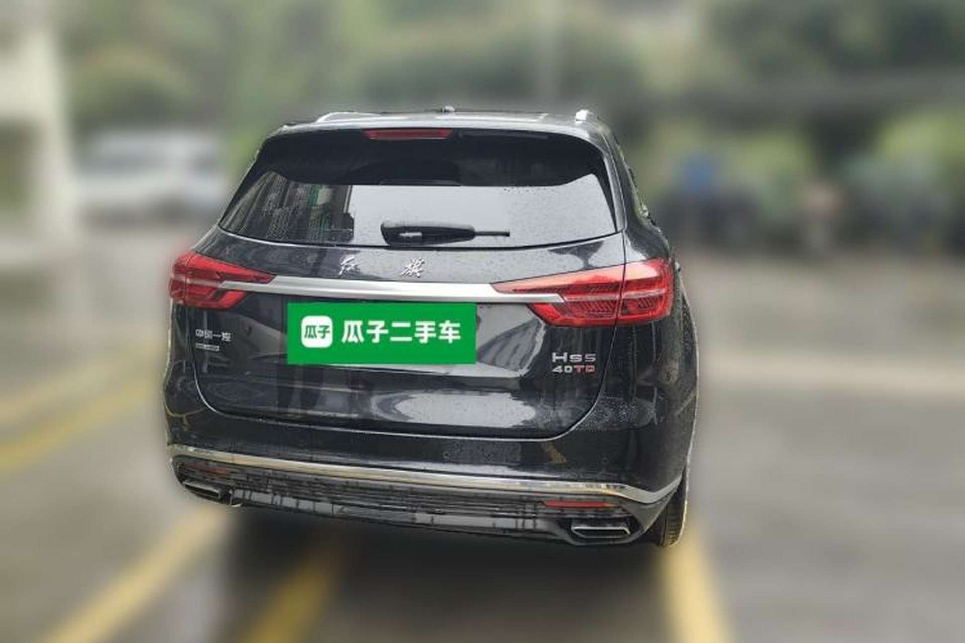 Used Hongqi HS5 2019 2.0T Smart Connect Flagship All-Wheel-Drive Version Rear