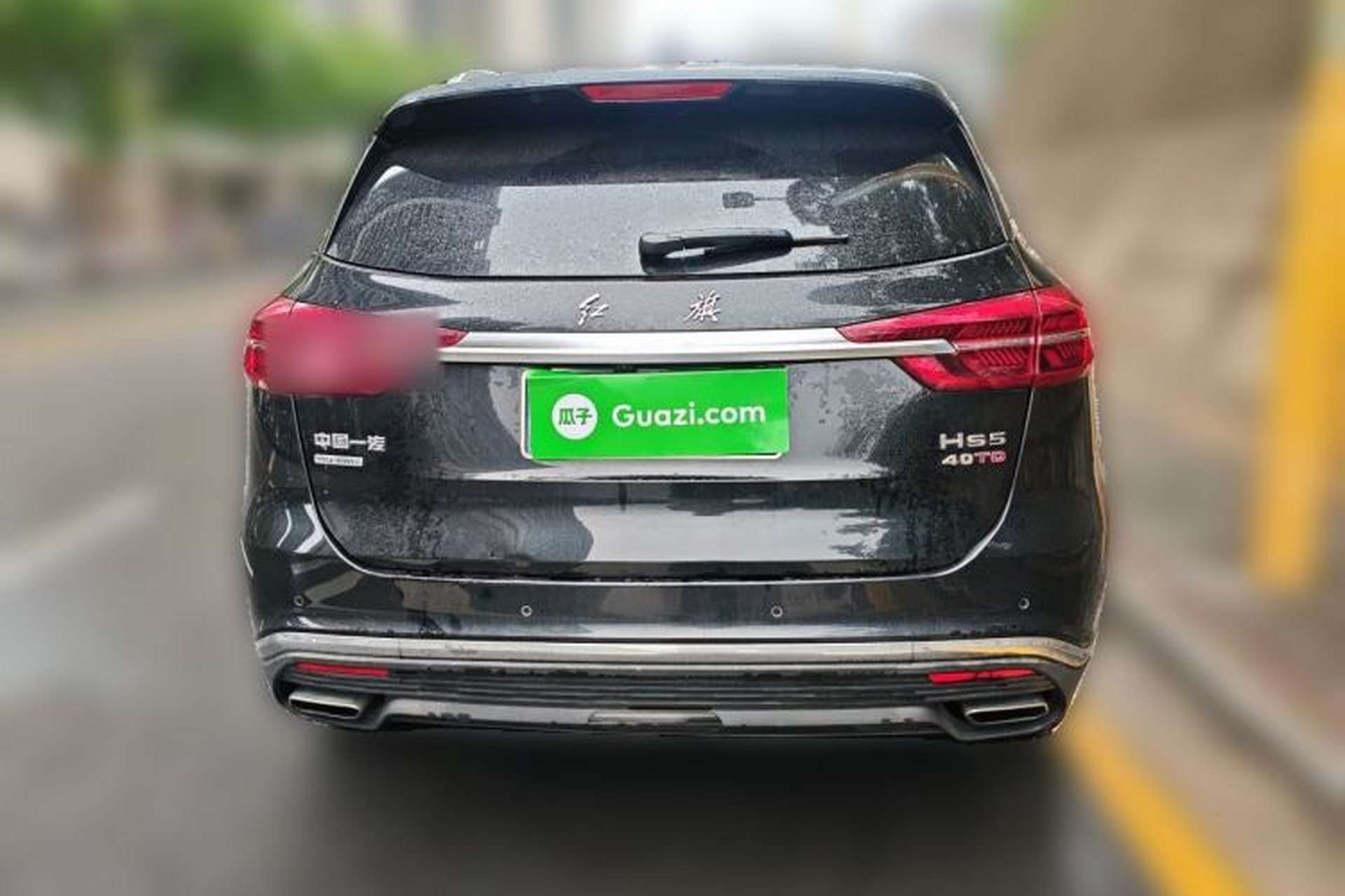 Used Hongqi HS5 2019 2.0T Smart Connect Flagship All-Wheel-Drive Version Rear