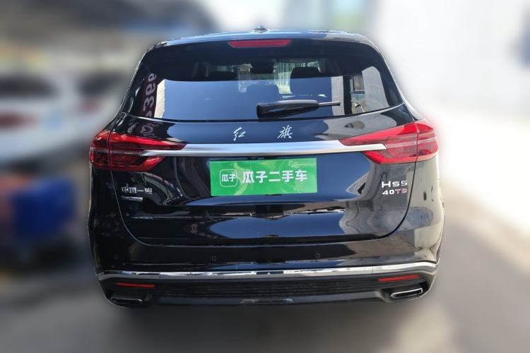 Used Hongqi HS5 2019 2.0T Smart Connect Flagship All-Wheel-Drive Version Rear
