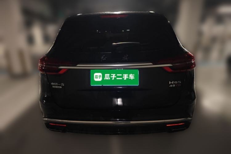 Used Hongqi HS5 2019 2.0T Smart Connect Flagship All-Wheel-Drive Version Rear