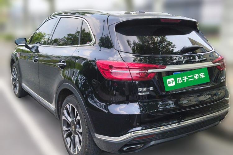 Used Hongqi HS5 2019 2.0T Smart Connect Flagship All-Wheel-Drive Version Rear Left 45 Deg