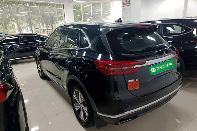 Used Hongqi HS5 2019 2.0T Smart Connect Flagship Edition Rear Left 45 Deg