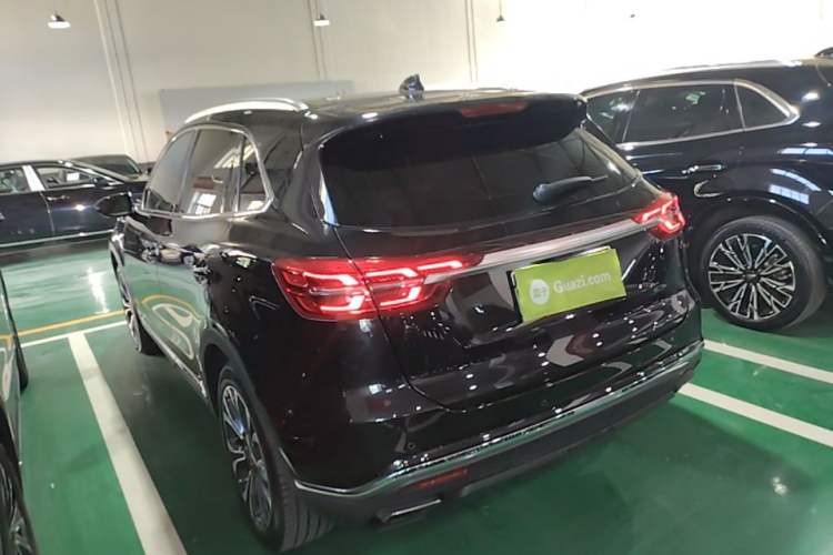 Used Hongqi HS5 2019 2.0T Smart Connect Flagship All-Wheel-Drive Version Rear Left 45 Deg