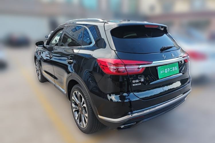 Used Hongqi HS5 2019 2.0T Smart Connect Flagship All-Wheel-Drive Version Rear Left 45 Deg