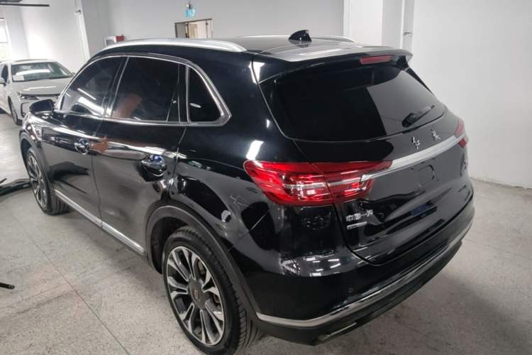 Used Hongqi HS5 2019 2.0T Smart Connect Flagship All-Wheel-Drive Version Rear Left 45 Deg