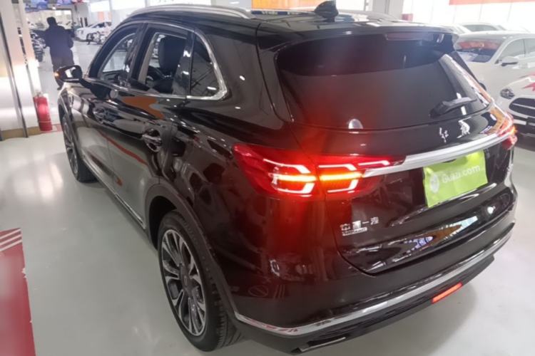 Used Hongqi HS5 2019 2.0T Smart Connect Flagship All-Wheel-Drive Version Rear Left 45 Deg