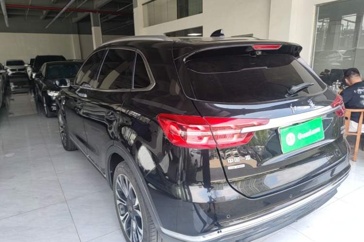 Used Hongqi HS5 2019 2.0T Smart Connect Flagship All-Wheel-Drive Version Rear Left 45 Deg