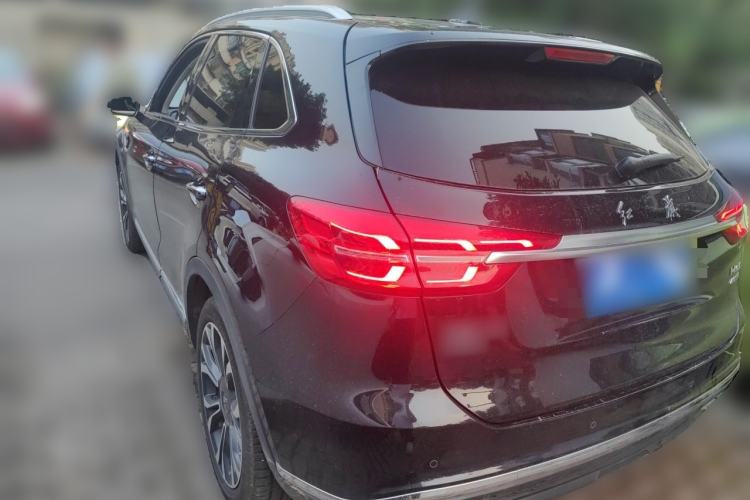 Used Hongqi HS5 2019 2.0T Smart Connect Flagship All-Wheel-Drive Version Rear Left 45 Deg