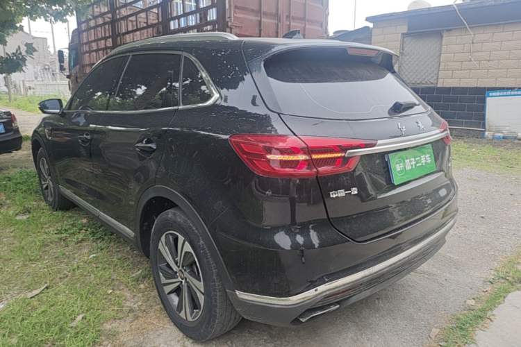 Used Hongqi HS5 2019 2.0T Smart Connect Flagship Edition Rear Left 45 Deg