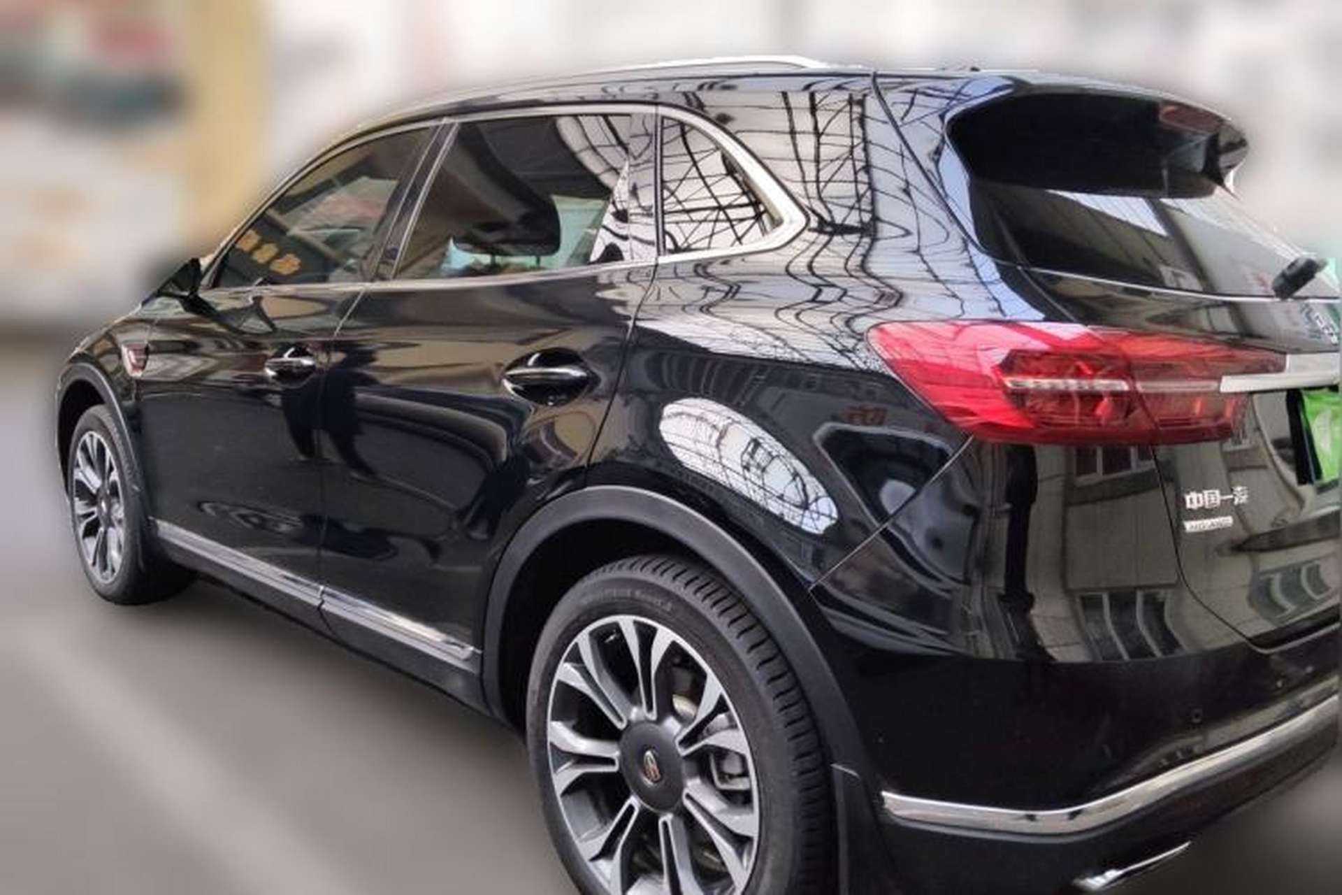Used Hongqi HS5 2019 2.0T Smart Connect Flagship All-Wheel-Drive Version Rear Left 45 Deg