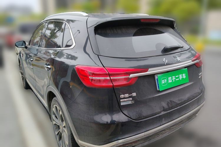 Used Hongqi HS5 2019 2.0T Smart Connect Flagship All-Wheel-Drive Version Rear Left 45 Deg