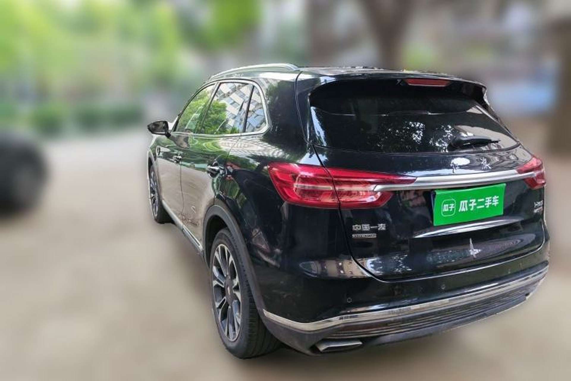 Used Hongqi HS5 2019 2.0T Smart Connect Flagship All-Wheel-Drive Version Rear Left 45 Deg