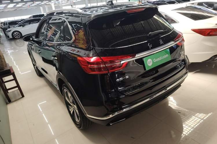 Used Hongqi HS5 2019 2.0T Smart Connect Flagship Edition Rear Left 45 Deg