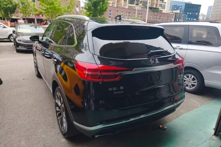 Used Hongqi HS5 2019 2.0T Smart Connect Flagship All-Wheel-Drive Version Rear Left 45 Deg