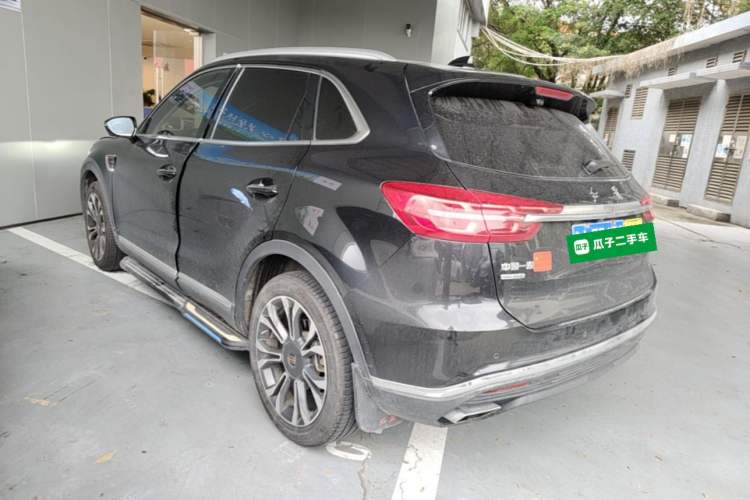 Used Hongqi HS5 2019 2.0T Smart Connect Flagship All-Wheel-Drive Version Rear Left 45 Deg