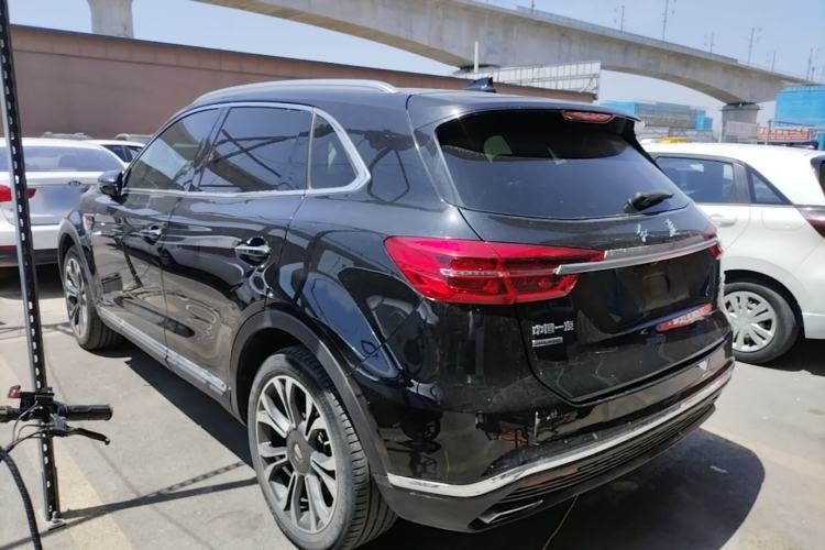 Used Hongqi HS5 2019 2.0T Smart Connect Flagship All-Wheel-Drive Version Rear Left 45 Deg