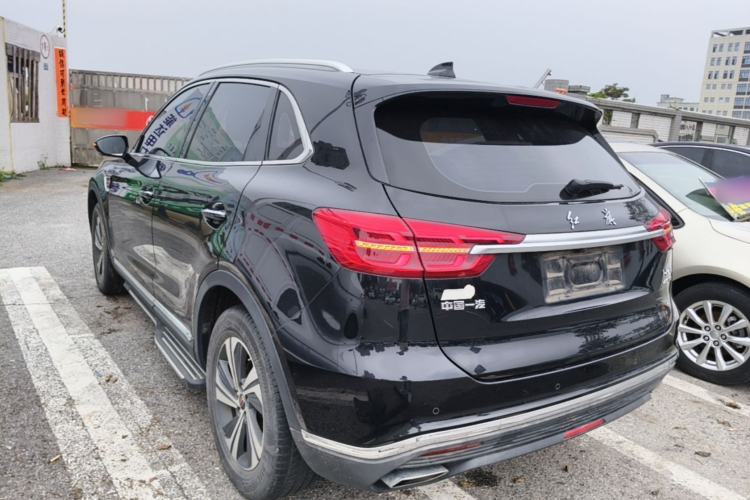 Used Hongqi HS5 2019 2.0T Smart Connect Flagship Edition Rear Left 45 Deg