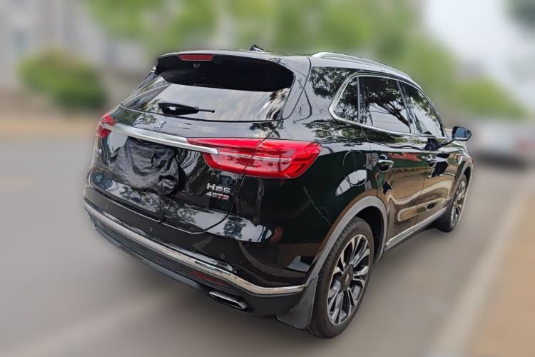 Used Hongqi HS5 2019 2.0T Smart Connect Flagship All-Wheel-Drive Version Rear Right 45 Deg