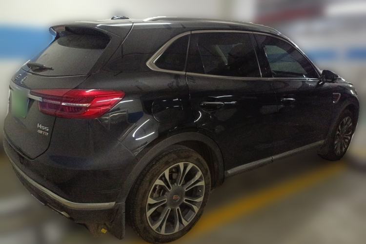 Used Hongqi HS5 2019 2.0T Smart Connect Flagship All-Wheel-Drive Version Rear Right 45 Deg