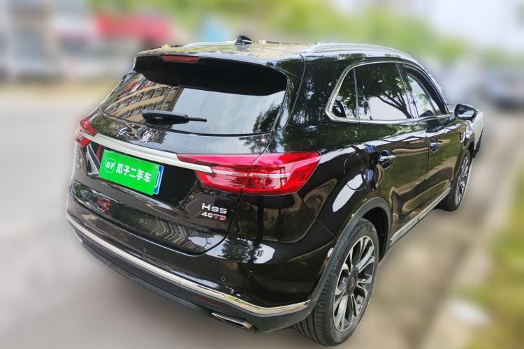 Used Hongqi HS5 2019 2.0T Smart Connect Flagship All-Wheel-Drive Version Rear Right 45 Deg
