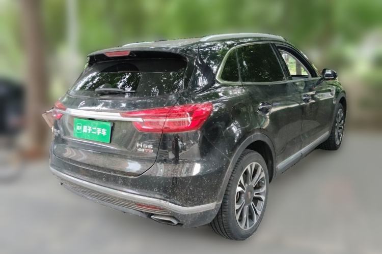 Used Hongqi HS5 2019 2.0T Smart Connect Flagship All-Wheel-Drive Version Rear Right 45 Deg