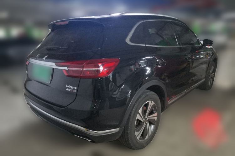Used Hongqi HS5 2019 2.0T Smart Connect Flagship Edition Rear Right 45 Deg