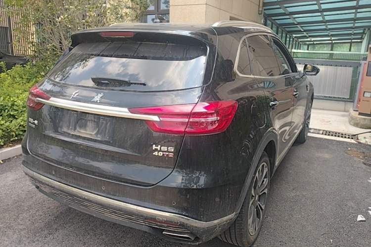 Used Hongqi HS5 2019 2.0T Smart Connect Flagship All-Wheel-Drive Version Rear Right 45 Deg