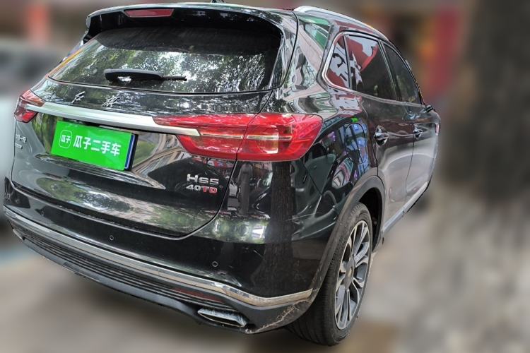 Used Hongqi HS5 2019 2.0T Smart Connect Flagship All-Wheel-Drive Version Rear Right 45 Deg