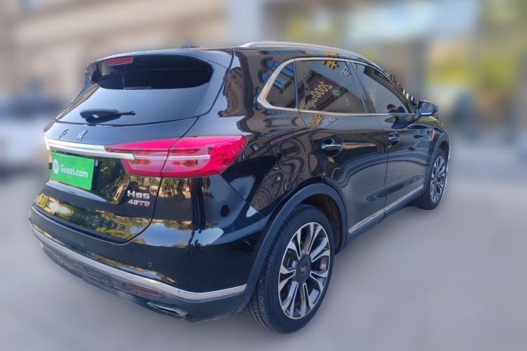 Used Hongqi HS5 2019 2.0T Smart Connect Flagship All-Wheel-Drive Version Rear Right 45 Deg