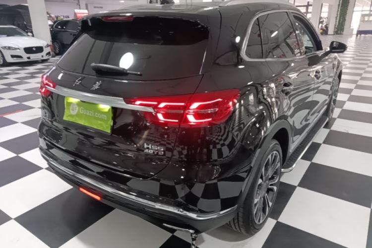 Used Hongqi HS5 2019 2.0T Smart Connect Flagship All-Wheel-Drive Version Rear Right 45 Deg