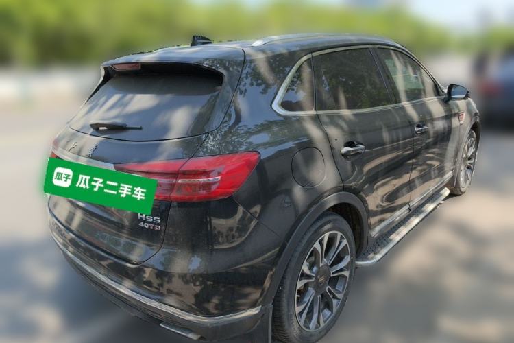 Used Hongqi HS5 2019 2.0T Smart Connect Flagship All-Wheel-Drive Version Rear Right 45 Deg