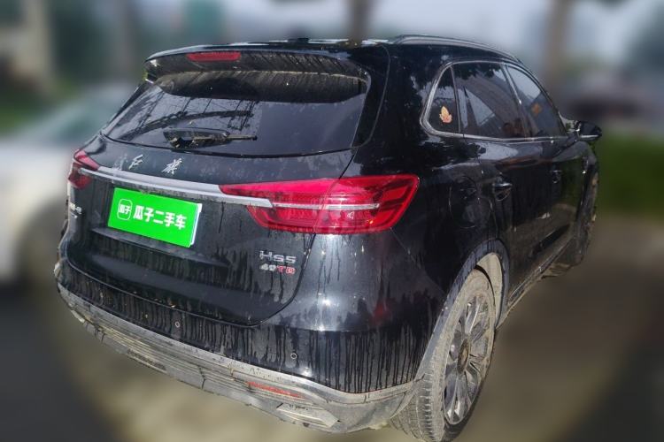 Used Hongqi HS5 2019 2.0T Smart Connect Flagship All-Wheel-Drive Version Rear Right 45 Deg