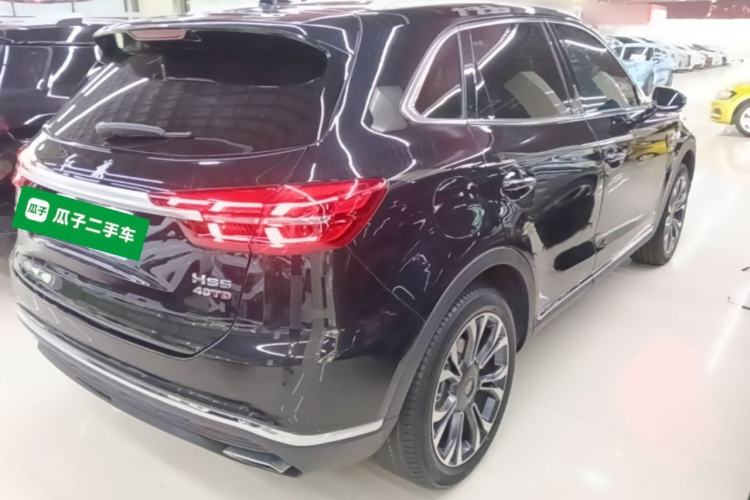 Used Hongqi HS5 2019 2.0T Smart Connect Flagship All-Wheel-Drive Version Rear Right 45 Deg