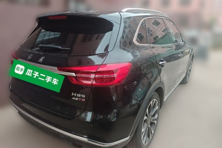 Used Hongqi HS5 2019 2.0T Smart Connect Flagship All-Wheel-Drive Version Rear Right 45 Deg