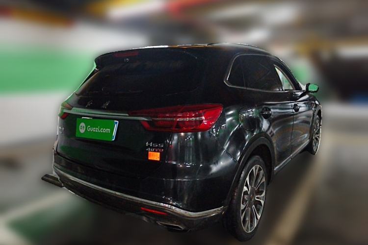 Used Hongqi HS5 2019 2.0T Smart Connect Flagship All-Wheel-Drive Version Rear Right 45 Deg
