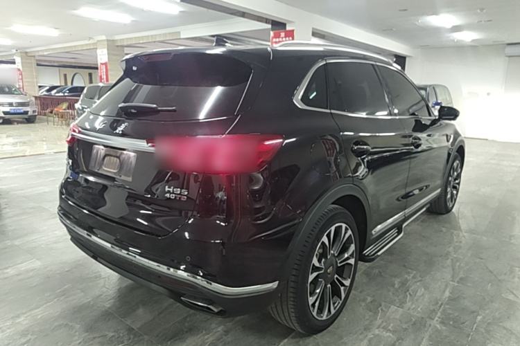 Used Hongqi HS5 2019 2.0T Smart Connect Flagship All-Wheel-Drive Version Rear Right 45 Deg