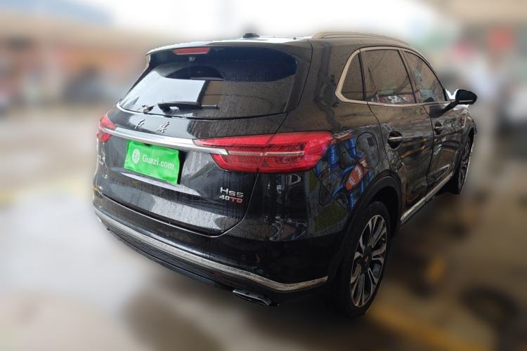 Used Hongqi HS5 2019 2.0T Smart Connect Flagship All-Wheel-Drive Version Rear Right 45 Deg