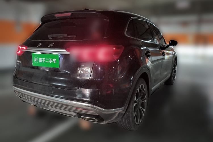 Used Hongqi HS5 2019 2.0T Smart Connect Flagship All-Wheel-Drive Version Rear Right 45 Deg