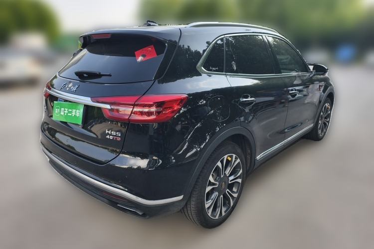 Used Hongqi HS5 2019 2.0T Smart Connect Flagship All-Wheel-Drive Version Rear Right 45 Deg