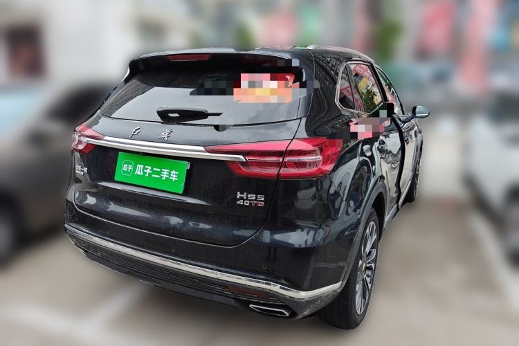 Used Hongqi HS5 2019 2.0T Smart Connect Flagship Edition Rear Right 45 Deg