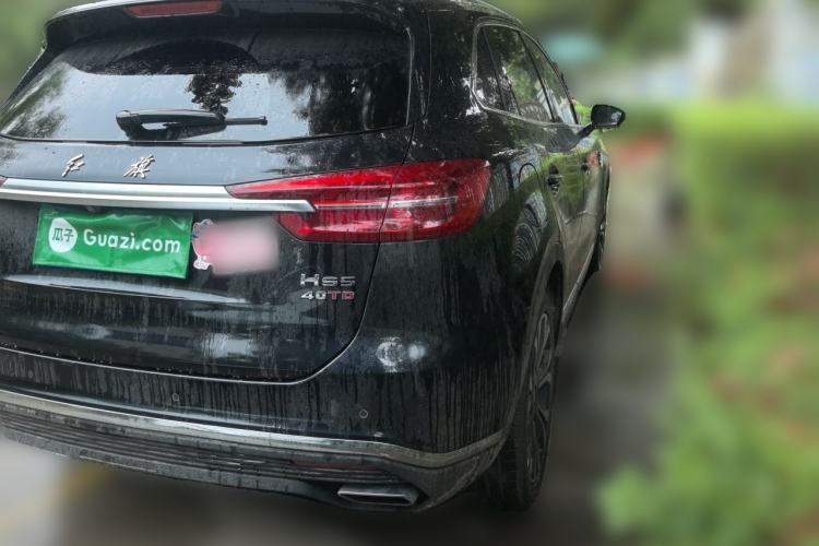 Used Hongqi HS5 2019 2.0T Smart Connect Flagship All-Wheel-Drive Version Rear Right 45 Deg