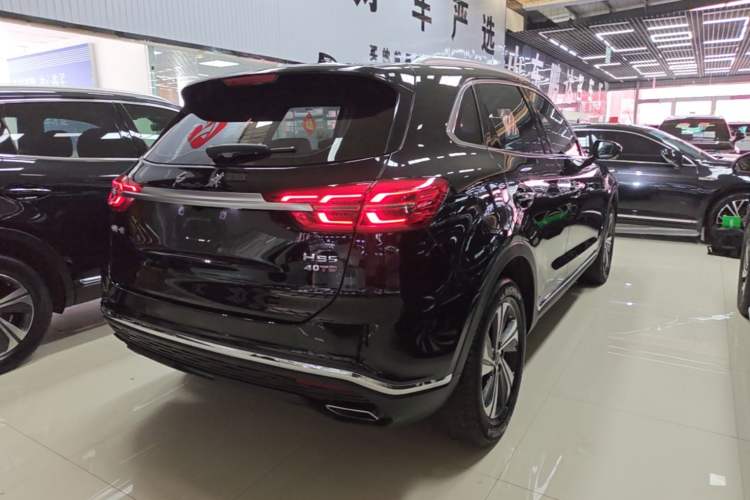 Used Hongqi HS5 2019 2.0T Smart Connect Flagship Edition Rear Right 45 Deg