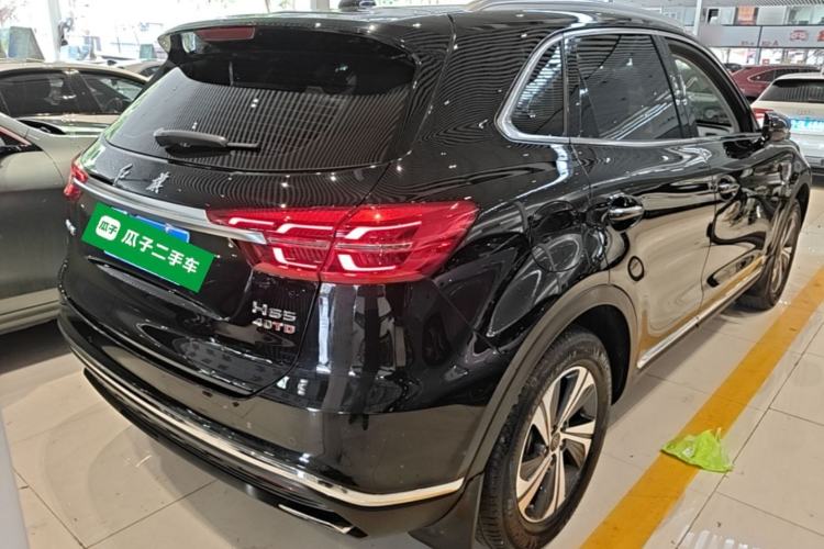 Used Hongqi HS5 2019 2.0T Smart Connect Flagship Edition Rear Right 45 Deg