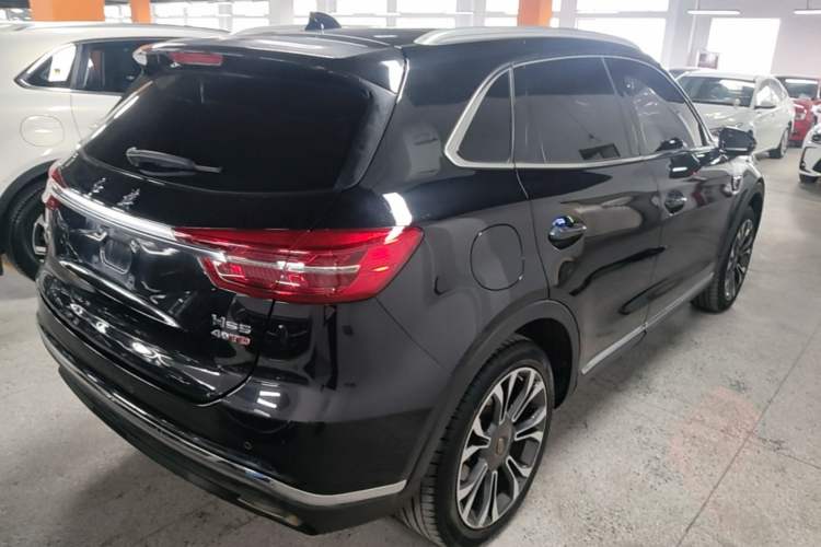 Used Hongqi HS5 2019 2.0T Smart Connect Flagship All-Wheel-Drive Version Rear Right 45 Deg
