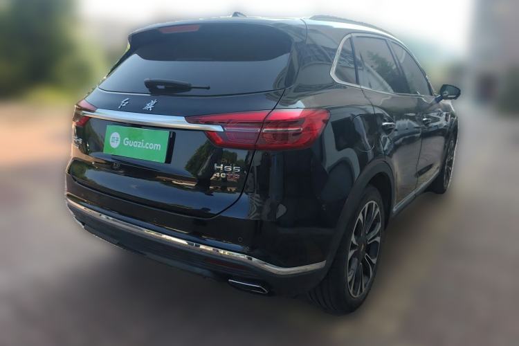 Used Hongqi HS5 2019 2.0T Smart Connect Flagship All-Wheel-Drive Version Rear Right 45 Deg