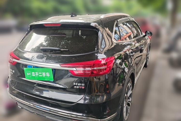 Used Hongqi HS5 2019 2.0T Smart Connect Flagship All-Wheel-Drive Version Rear Right 45 Deg